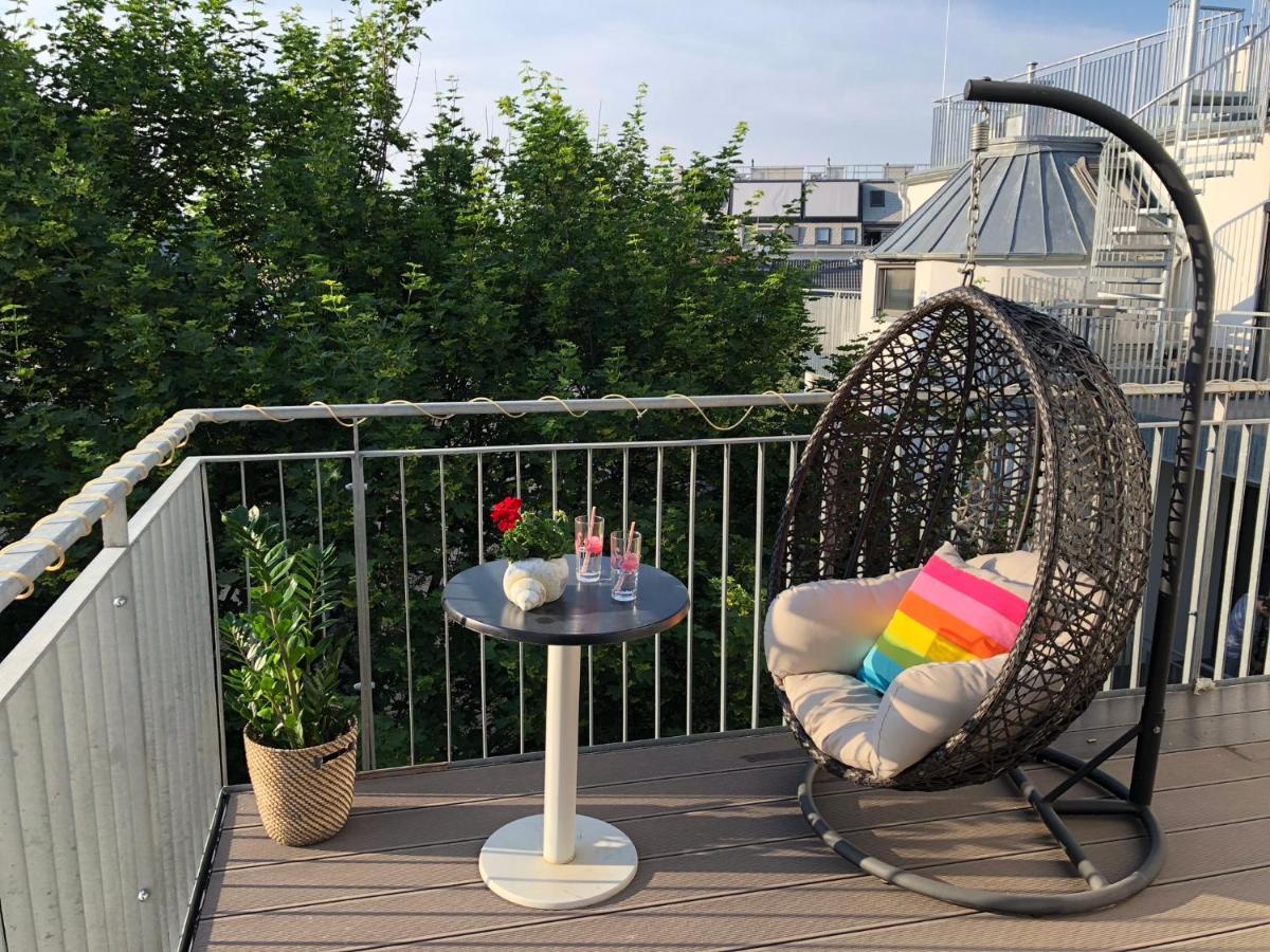 Stylish Rooms, Sunny Terrace In Vienna City Center מראה חיצוני תמונה